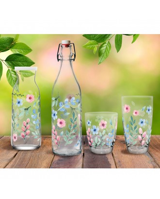 Set 3 pahare pentru apa, 300 ml, Petit Garden - SIMONA'S COOKSHOP